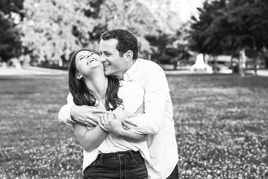 South Pond, Lincoln Park Zoo area engagement photos