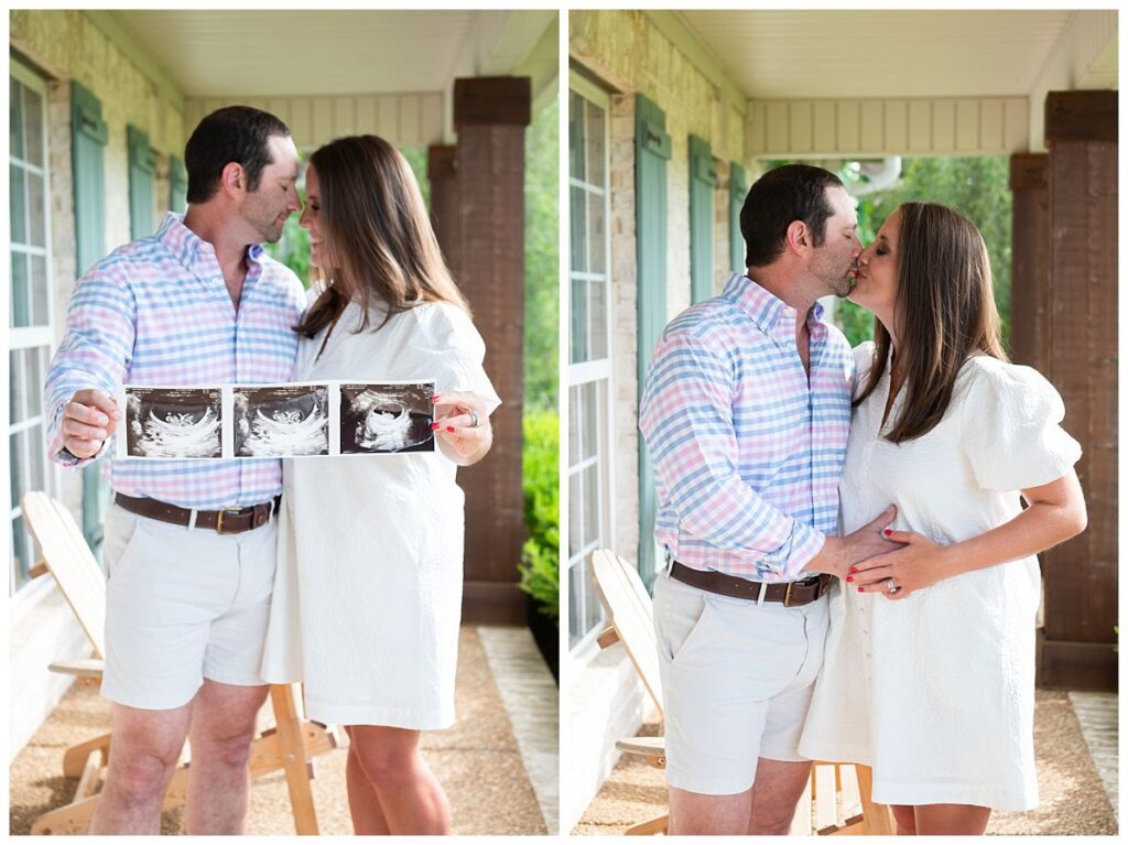 in-home baby announcement