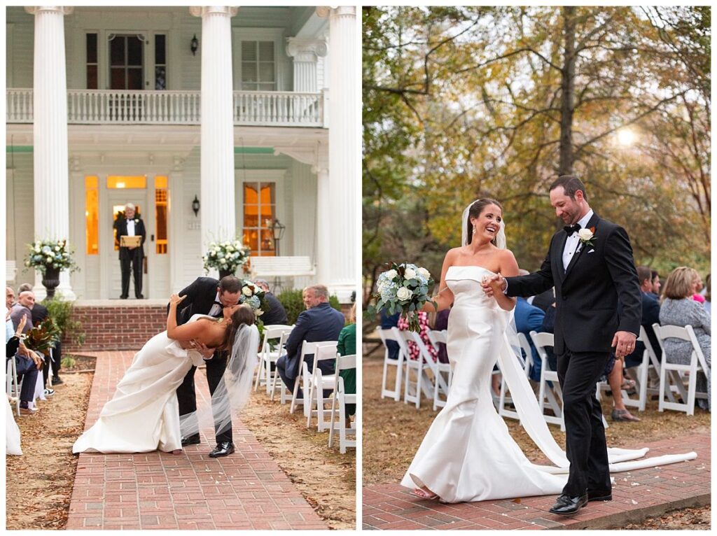 intimate Tennessee backyard wedding