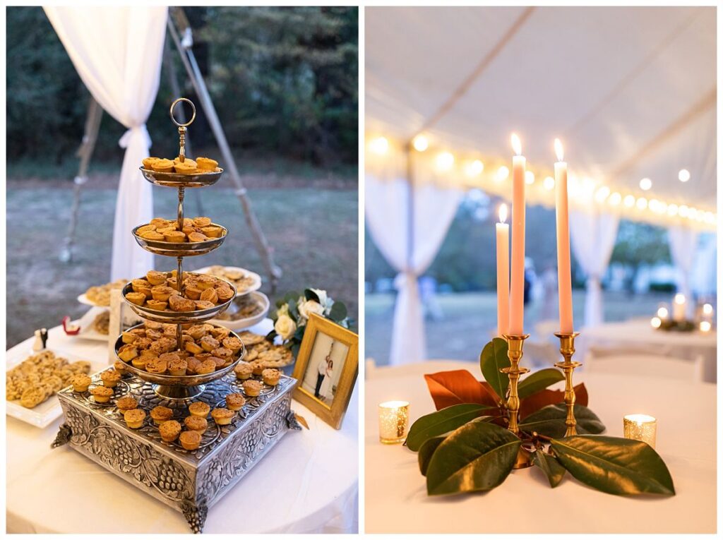 wedding reception details