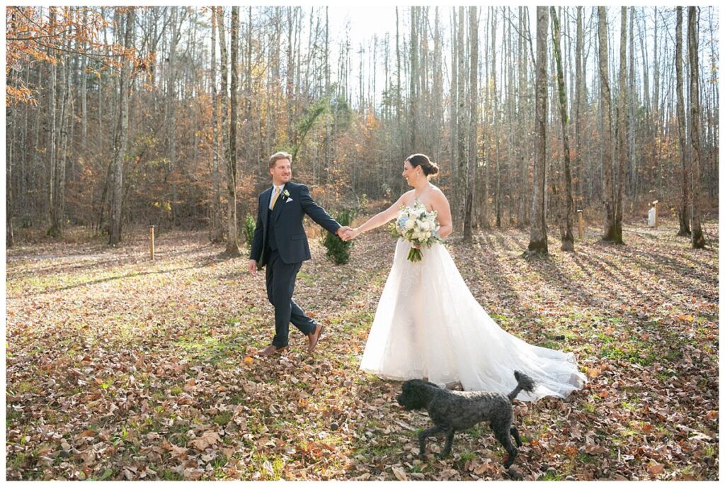 bride and groom portraits