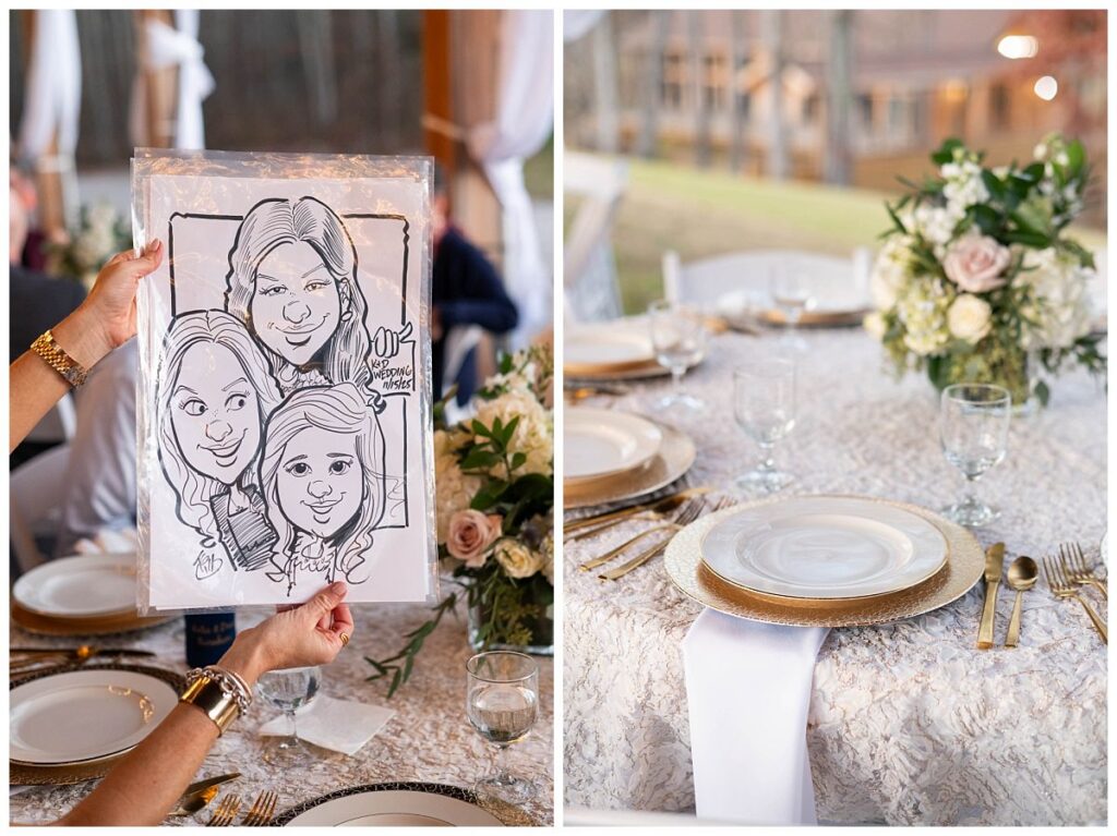 wedding reception details