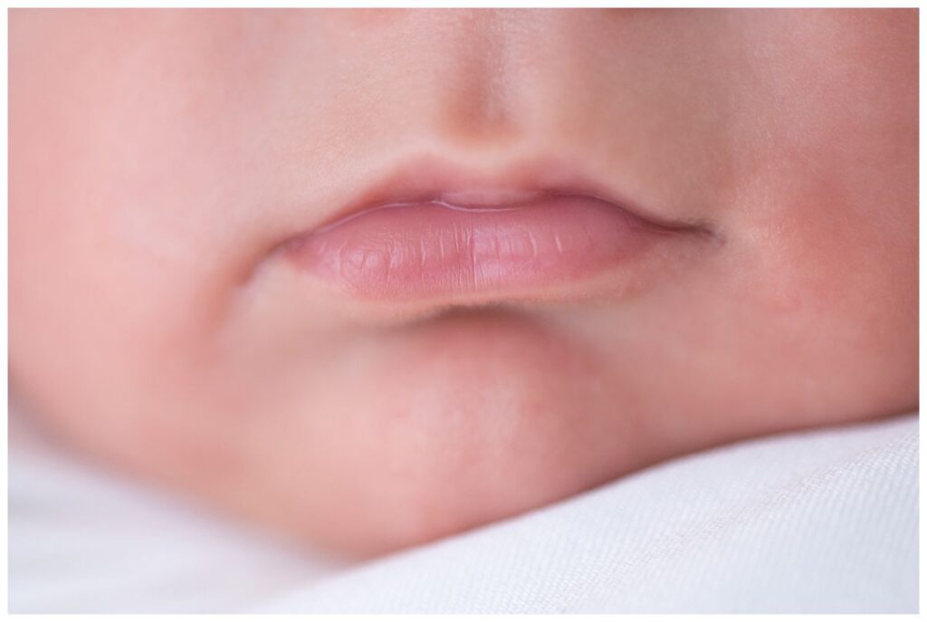newborn studio session