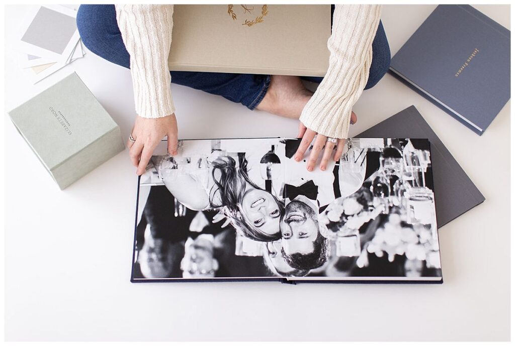 custom heirloom photo album