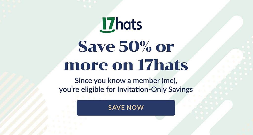 Save on 17hats CRM 
