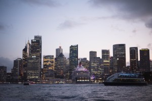 Sydney City Night View