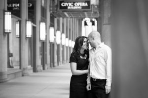 Lyric Opera Chicago Engagement Photos
