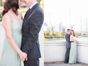 intimate and romantic engagement photos