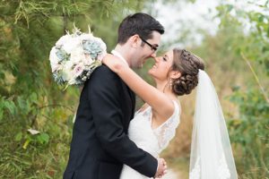 bride and groom photos