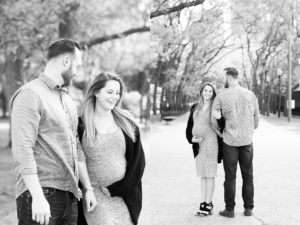 sweet and intimate maternity session