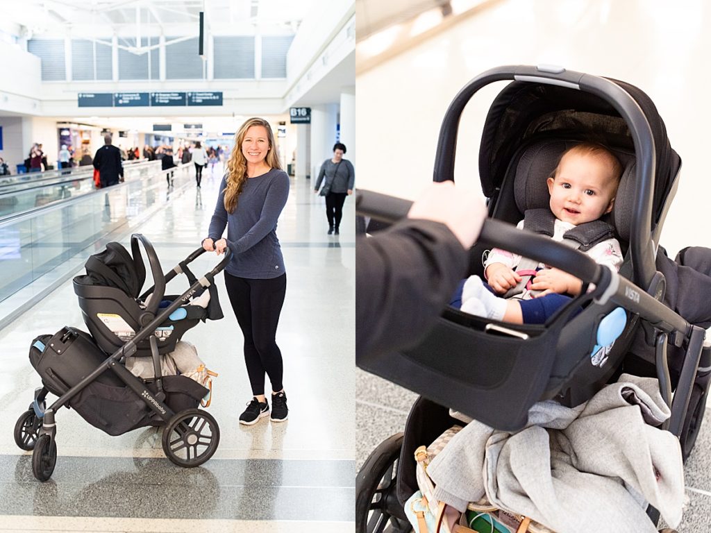 what to pack and prepare for baby flying