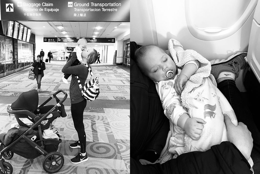 flying with a baby travel