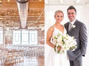 Photos from a fall downtown Memphis wedding at 409 South Main