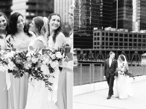 Downtown Chicago wedding photos