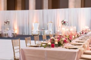 extravagant wedding reception at The Columns Memphis