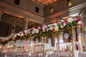 elegant wedding reception decor