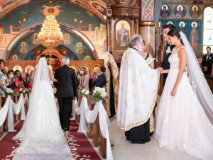 Greek Orthodox wedding ceremony