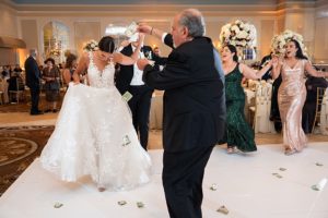 the bride and her father had a special dance